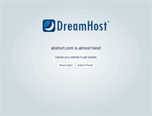 Tablet Screenshot of abshort.com